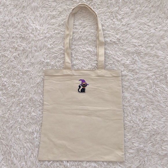 Halloween Handmade Canvas Tote Bag - Picture 8 of 9
